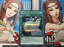 yugioh Light Wing Shield ultra rare 1st edition DUSA-EN039 - Image 1