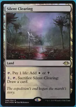Silent Clearing FOIL Modern Horizons VHP/DAMAGED CARD (518850) ABUGames - Image 1