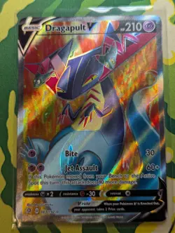 Dragapult V - Rebel Clash 183/192 - Holo Full Art Pokemon Card - NM - Image 1