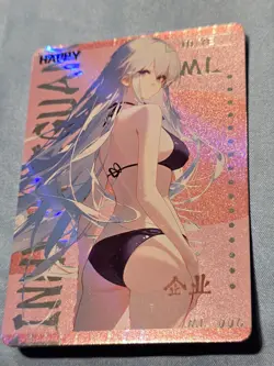 QI YE - Quiet Time Chase ML Silver Foil card Sexy Anime Goddess Story Girl WAIFU - Image 4