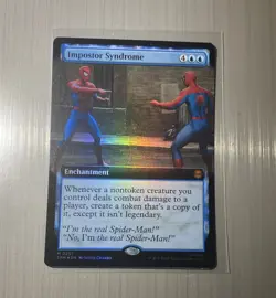 Imposter Syndrome - M 0251 - MTG - SPM - Borderless Foil - Spider-Man - Magic - Image 1