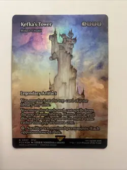 Kefka's Tower / Bolas's Citadel (Showcase) FOIL: Final Fantasy (FCA) MTG (NM) - Image 1