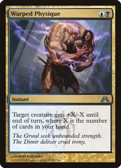 4x Warped Physique - NM/LP - Return to Ravnica Block - SPARROW MAGIC - Image 1
