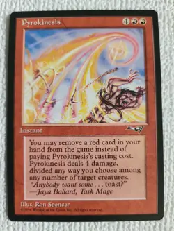 Pyrokinesis Alliances NM Near Mint MTG - Image 1