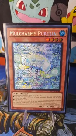 Yugioh Trading Card, Prismatic Secret Rare Mulcharmy Purulia (MP25-EN085). - Image 3