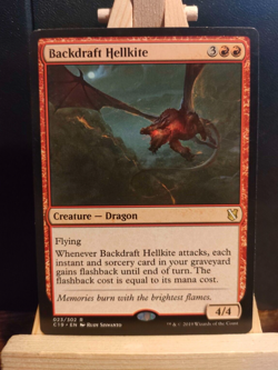 Backdraft Hellkite - Commander 2019 - Excellent/LP (see pics) MTG - Image 1