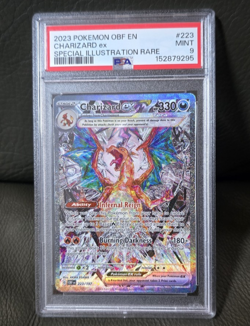 Pokemon TCG Charizard EX Obsidian Flames Special Illustration Card 223/197 PSA 9 - Image 2