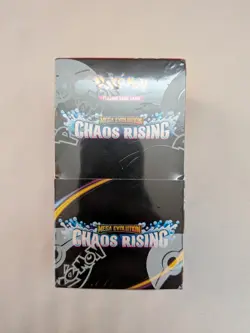 Pokemon Card chaos rising booster card box - Image 1