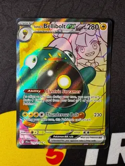 Ionos Bellibolt Ex Full Art 172/159 Pokemon Journey Together NM - Image 1