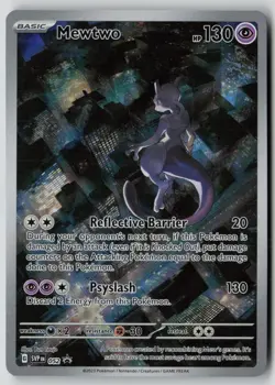 Mewtwo 052 Holo Promo Scarlet & Violet Promo Pokemon NM - Image 1