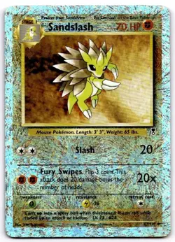 Sandslash 62/110 Uncommon Legendary Collection Pokemon Reverse Holo HP - Image 1
