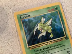 Pokemon Scyther 10/64 Jungle Holo Unlimited - Image 3