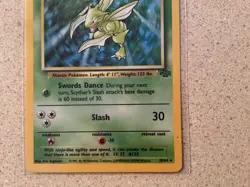 Pokemon Scyther 10/64 Jungle Holo Unlimited - Image 4