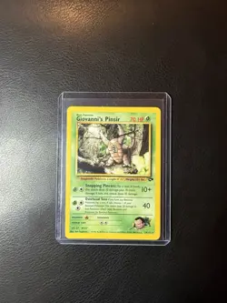 2000 Pokemon - Giovanni's Pinsir #24/132 - Gym Challenge Unlimited - Rare - LP+ - Image 2