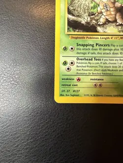 2000 Pokemon - Giovanni's Pinsir #24/132 - Gym Challenge Unlimited - Rare - LP+ - Image 5