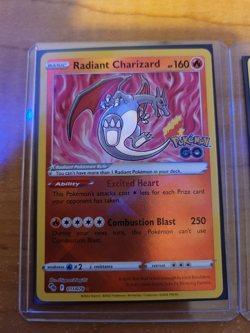 Radiant Charizard Venusaur Blastoise Set Pokemon GO Card - Image 3