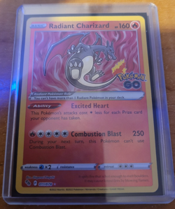Radiant Charizard Venusaur Blastoise Set Pokemon GO Card - Image 5