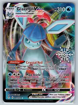 Glaceon VMAX 041/203 Holo Miscellaneous Cards & Products Pokemon Holo NM - Image 1