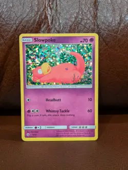 Slowpoke 5/12 Holo Promo McDonald's Promos 2018 Pokemon Card HP - Image 1