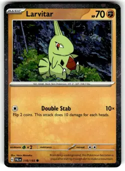 Larvitar (Cosmos Holo) 110/193 Promo Miscellaneous Cards & Products Pokemon - Image 1