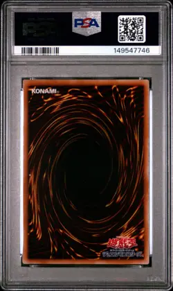 2007 YU-GI-OH! JAPANESE FORCE OF THE BREAKER #JP020 HARPIE QUEEN PSA 10 - Image 2