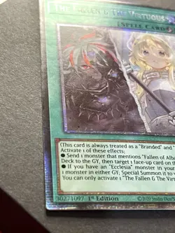 The Fallen & The Virtuous | CH01-EN019 | Starlight Rare | NM | 1st Ed | YuGiOh! - Image 4