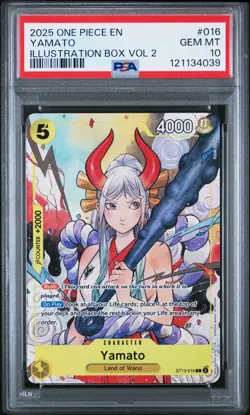 Yamato One Piece Promos 016 NM PSA 10 - Image 1