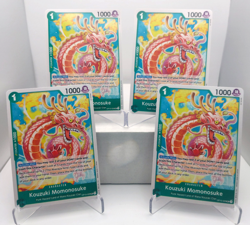 Kouzuki Momonosuke Playset - OP10-028 x4 - Royal Blood - One Piece TCG - English - Image 1