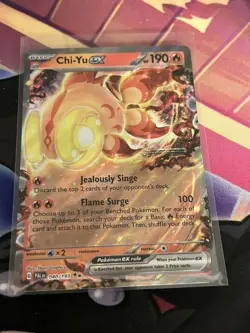 Chi-Yu ex - 040/193 - Ultra Rare - Paldea Evolved PAL - Mint Pokemon Card - Image 1