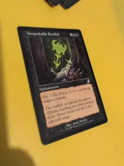 Unspeakable Symbol. Enchantment Magic the Gathering Card. Scourge - Image 3