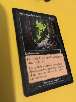Unspeakable Symbol. Enchantment Magic the Gathering Card. Scourge - Image 4