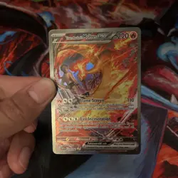 Pokemon TCG Team Rockets Moltres EX Holo Card 229/182 Sir Destined Rivals - Image 1