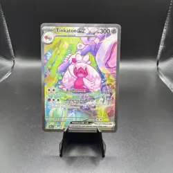 Pokemon TCG Tinkaton EX Scarlet & Violet Paldea Evolved Holo Ultra Card 262/193 - Image 1