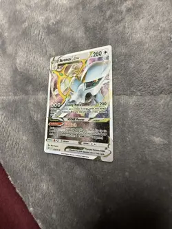 Arceus VSTAR - (Metal Card) - #123/172 Miscellaneous Cards & Products Holo - Image 2