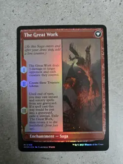 Urabrask / The Great Work Foil March of the Machine NM ENG MTG - Image 2