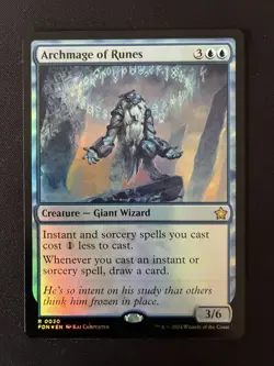 Magic The Gathering: Archmage of Runes [Foil] - Image 1