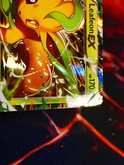 HP Pokemon LEAFEON EX Card XY GENERATIONS Set 10/83 Ultra Rare Holo#2 - Image 2
