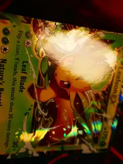 HP Pokemon LEAFEON EX Card XY GENERATIONS Set 10/83 Ultra Rare Holo#2 - Image 3