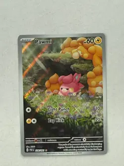 Pawmi 226/091 Illustration Rare Paldean Fates Pokemon Near Mint - Image 1