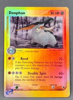 NM Reverse Holo Donphan 17/109 Rare Ruby & Sapphire Pokemon Kagemaru Himeno - Image 2