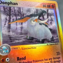 NM Reverse Holo Donphan 17/109 Rare Ruby & Sapphire Pokemon Kagemaru Himeno - Image 4
