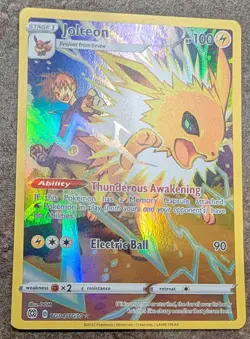 Pokemon TCG Jolteon TG04/TG30 Holo Rare Trainer Gallery Brilliant Stars - Image 3