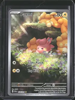 Pawmi 226/091 Illustration Rare Paldean Fates Pokemon NM/M - Image 1
