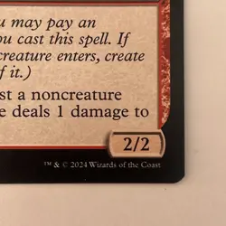 Coruscation Mage [Bloomburrow] Magic MTG- Non Foil - Image 2