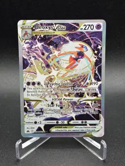 Pokemon TCG - Deoxys VSTAR GG46/GG70 NM Holo Crown Zenith Galarian Gallery - Image 1