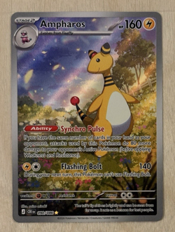 Ampharos Holo Chaos Rising Illustration Rare 090/086 Pokemon TCG - Image 2