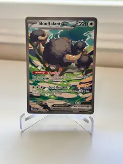 Pokemon Bouffalant ex Special Illustration Rare Sv: White Flare Holo NM+ - Image 1