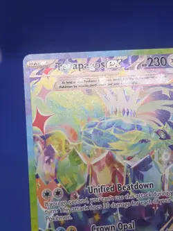 Pokemon Prismatic Evolutions Terapagos ex 169/131 Special Illustration Rare NM - Image 3
