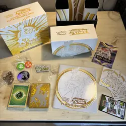 Pokemon Sword & Shield Brilliant Stars ETB Used And Incomplete See Photos - Image 1