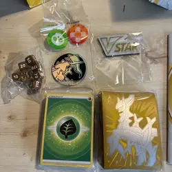 Pokemon Sword & Shield Brilliant Stars ETB Used And Incomplete See Photos - Image 2